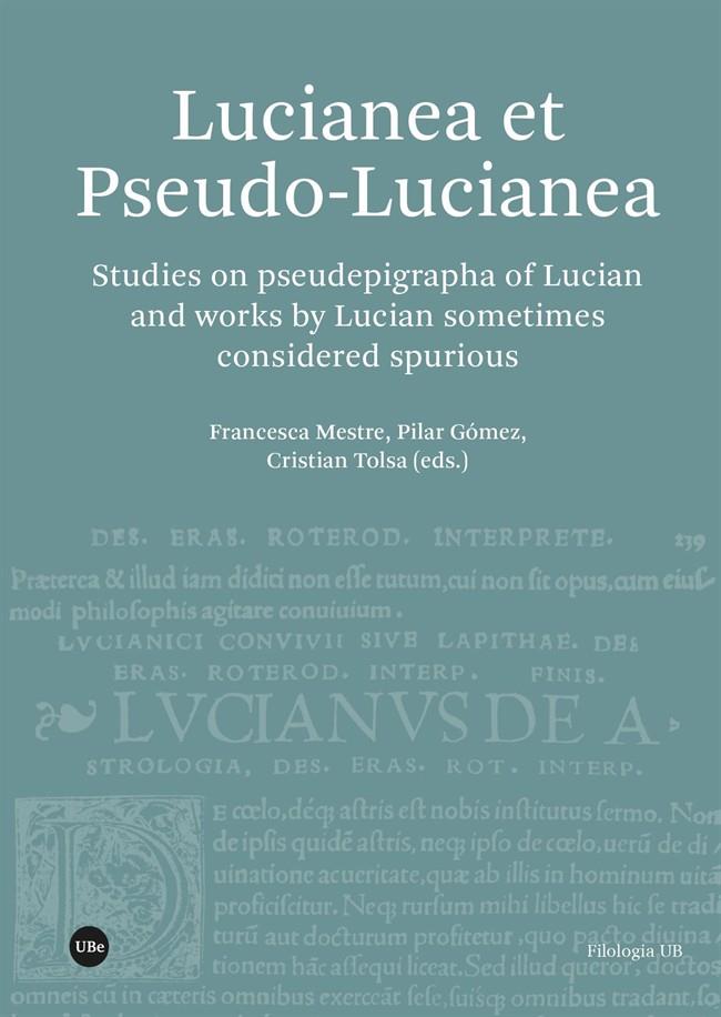 LUCIANEA ET PSEUDO-LUCIANEA | 9788410501195 | VARIOS AUTORES