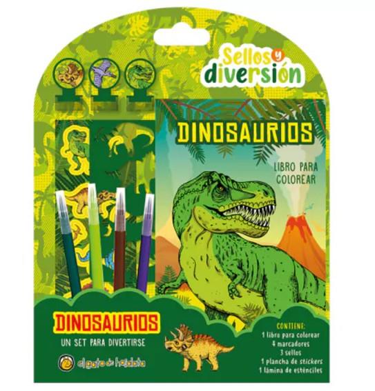 SELLOS Y DIVERSIÓN. DINOSAURIOS | 9789878201214