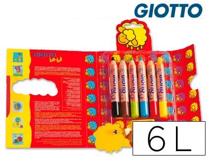 LLAPIS GIOTTO BEBE 6 | 8000825019005