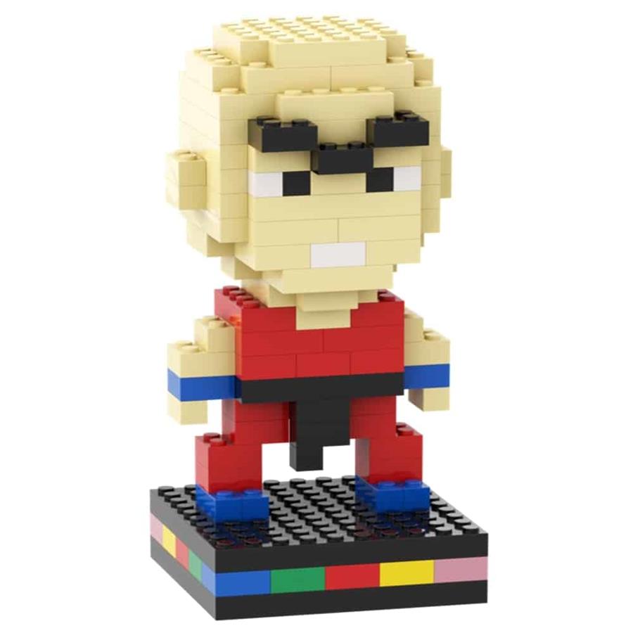 FIGURA PUZZLE PIXO KRILIXO EL KARATEKA | 8436587490279
