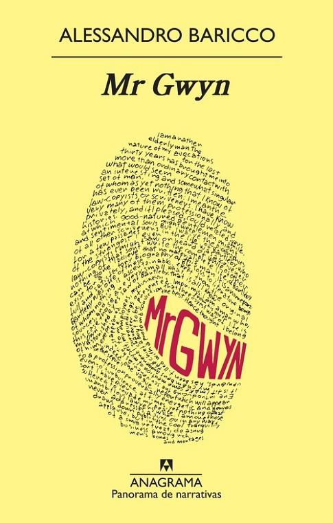 MR GWYN | 9788433978493 | BARICCO, ALESSANDRO