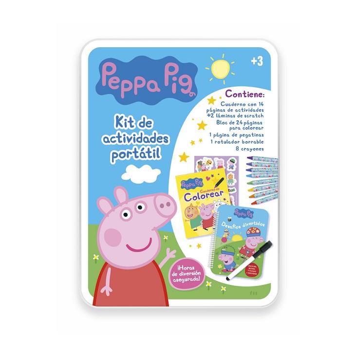 KIT DE ACTIVIDADES PORTATIL PEPPA PIG | 9788410133877 | IMAGILAND