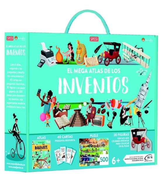 MEGA ATLAS DE INVENTOS, EL | 9788418697562 | VARIOS AUTORES