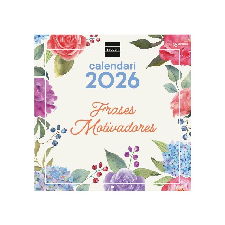 CALENDARI ANUAL CAL.PARET 30X30 2026 FRAS MOTI. | 8422952402312