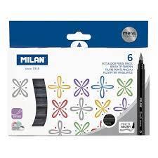 CAIXA 6 RETOLADORS PINZELL METAL.LITZATS | 8411574092780