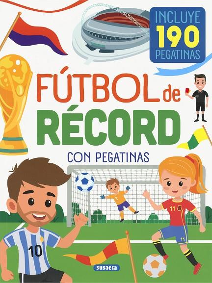 FUTBOL DE RECORD CON PEGATINAS | 9788410847156 | YOMIKOKO