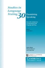 EXAMINING SPEAKING | 9780521736701 | TAYLOR, LYNDA / MILANOVIC, MICHAEL / WEIR, CYRIL J.