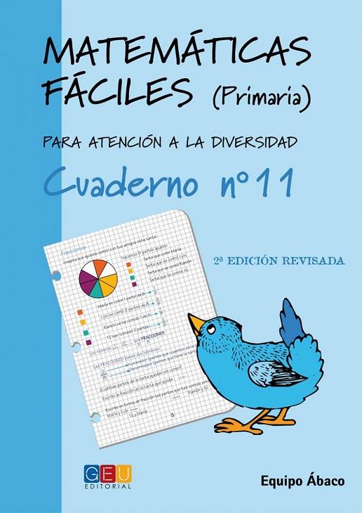 MATEMÁTICAS FÁCILES 11 | 9788484914723 | VARIOS AUTORES