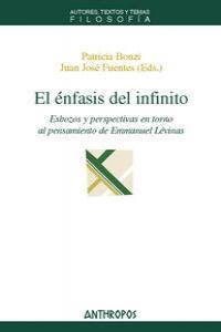 ENFASIS DEL INFINITO, EL | 9788476589229 | BONZI, JUAN JOSE FUENTES