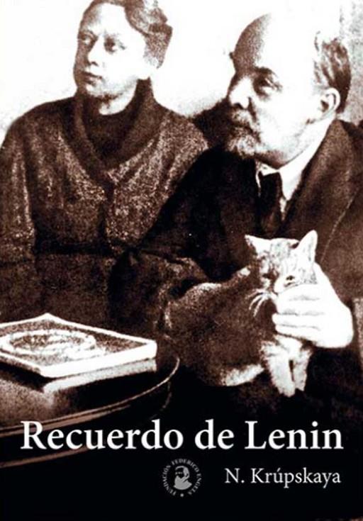 RECUERDO DE LENIN | 9788416285068 | KRUPSKAYA, NADEZHDA