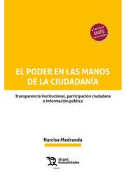 PODER EN LAS MANOS DE LA CIUDADANÍA, EL | 9788418970856 | MEDRANDA, NARCISA