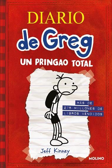 DIARIO DE GREG 01. UN PRINGAO TOTAL | 9788498672220 | KINNEY, JEFF
