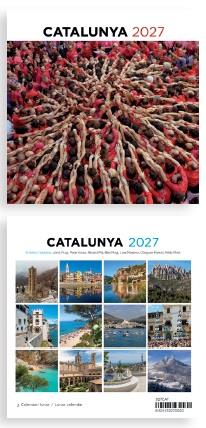 CALENDARI 2027 SOBRETAULA (14X15 CM) CATALUNYA | 8424455270580