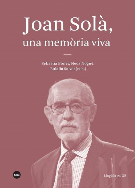 JOAN SOLÀ, UNA MEMÒRIA VIVA | 9788491680178