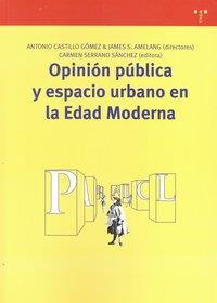 OPINIÓN PÚBLICA Y ESPACIO URBANO EN LA EDAD MODERNA | 9788497045094 | CASTILLO GÓMEZ, ANTONIO / S. AMELANG, JAMES / SERRANO SÁNCHEZ, CARMEN