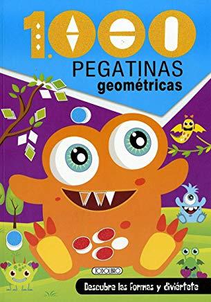 1000 PEGATINAS GEOMÉTRICAS (MONSTRUOS) | 9788417489038