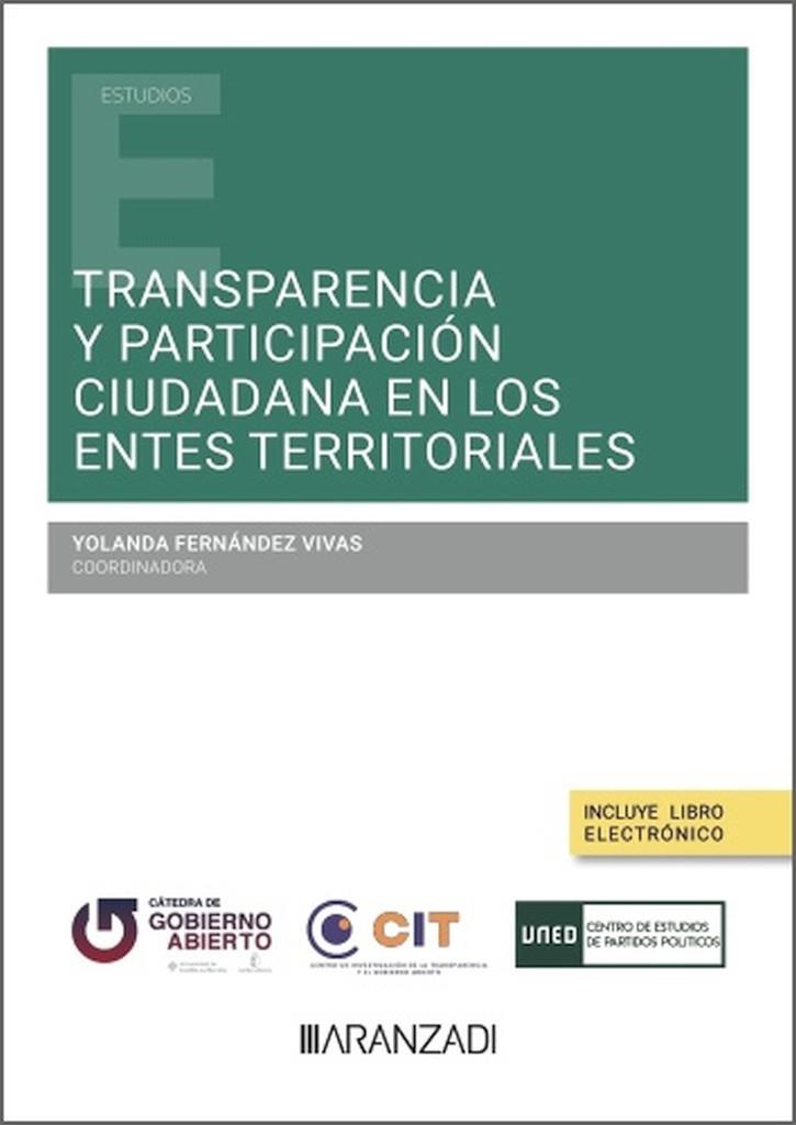 TRANSPARENCIA Y PARTICIPACIÓN CIUDADANA EN LOS ENTES TERRITORIALES | 9788410850446