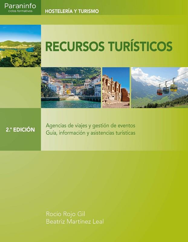 RECURSOS TURÍSTICOS 2.ª EDICIÓN | 9788428339629 | MARTÍNEZ LEAL, BEATRIZ / ROJO GIL, ROCÍO