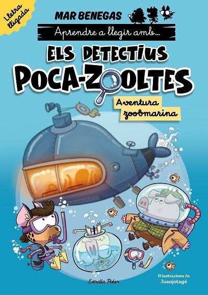 APRÈN A LLEGIR AMB ELS DETECTIUS POCA-ZOOLTES LLETRA LLIGADA 01. AVENTURA ZOOBMARINA | 9791387903992 | BENEGAS, MAR