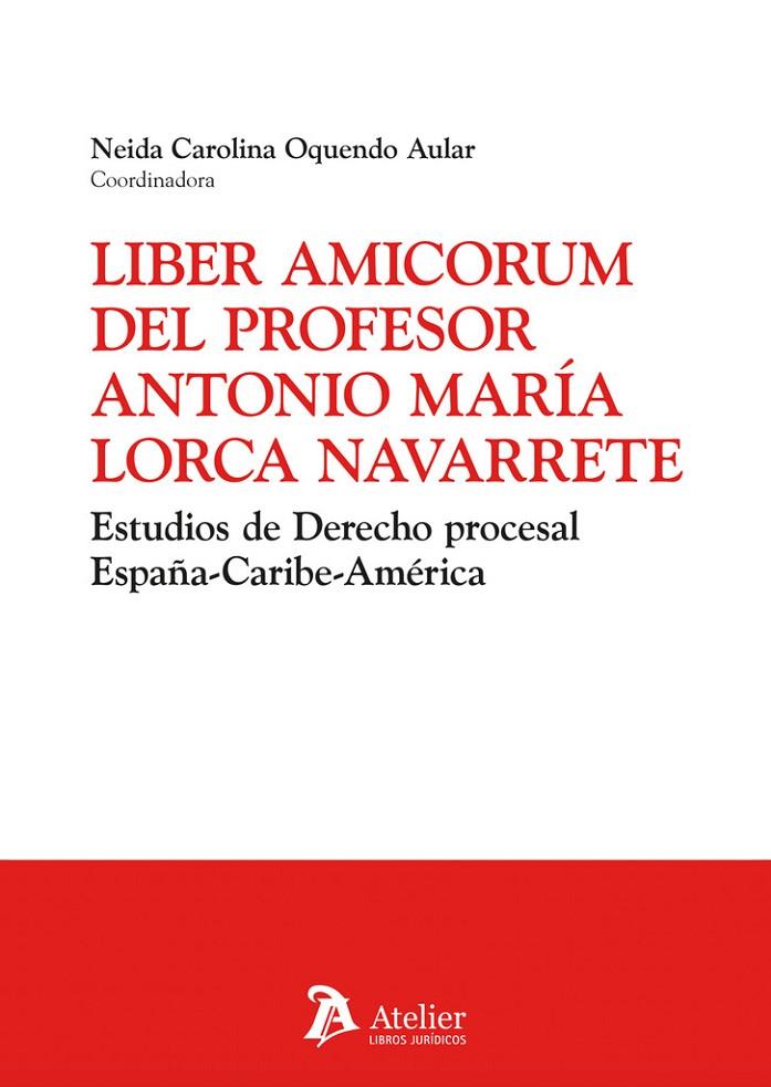 LIBER AMICORUM DEL PROFESOR ANTONIO MARIA LORCA NAVARRETE | 9791387543280 | OQUENDO AULAR, NEIDA CAROLINA
