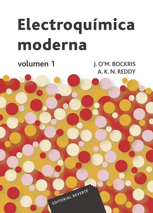ELECTROQUÍMICA MODERNA. VOLUMEN 1 | 9788429170559 | BOCKRIS, J. O'M. / REDDY, A. K. N.