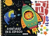 PEGATINAS CON NUMEROS AVENTURAS EN EL ESPACIO | 9788419258434
