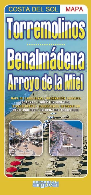 COSTA DEL SOL. MAPA TORREMOLINOS, BENALMÁDENA, ARROYO DE LA MIEL | 9788415329558