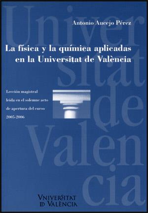 FISICA Y LA QUIMICA APLICADAS UNIVERSITAT | 9788437062402 | AUCEJO PEREZ, ANTONIO
