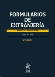 FORMULARIOS DE EXTRANJERÍA 4ª EDICIÓN | 9788411306553 | DÍAZ OLTRA, TERESA
