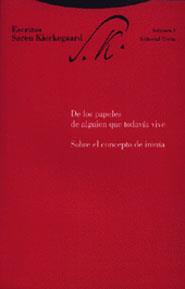 ESCRITOS I DE LOS PAPELES | 9788481643657 | KIERKEGAARD, SOREN