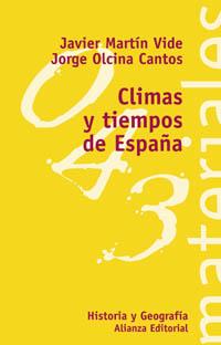 CLIMA Y TIEMPOS DE ESPAÑA | 9788420657776 | MARTIN, JAVIER