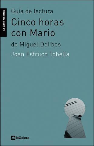 GUÍA DE LECTURA DE 'CINCO HORAS CON MARIO' | 9788424630201 | ESTRUCH, JOAN