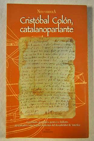 CRISTOBAL COLÓN, CATALANOPARLANTE | 9788487883361 | VERDERA ESCANDELL, JOAN