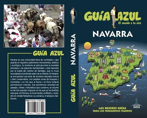 NAVARRA : GUÍA AZUL [2018] | 9788417368340 | MONREAL IGLESIA, MANUEL