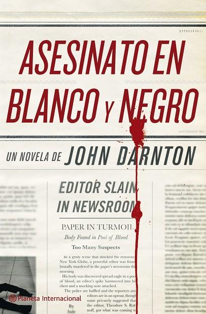 ASESINATO EN BLANCO Y NEGRO | 9788408096153 | DARNTON, JOHN