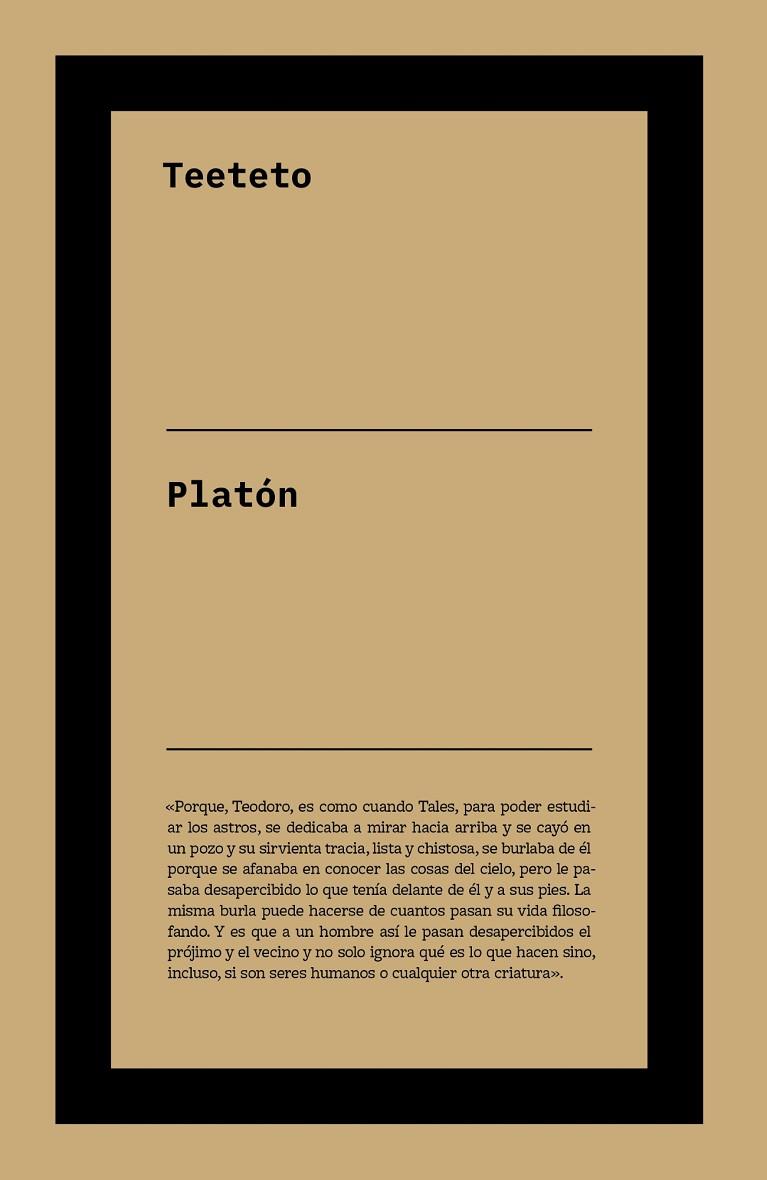 TEETETO | 9791388115448 | PLATÓN