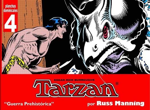 TARZAN - PLANCHAS DOMINICALES 04 : GUERRA PREHISTÓRICA | 9789898355287 | MANNING, RUSS