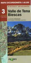 MAPA EXCURSIONISTA VALLE DE TENA-BIESCAS 1:40.000 | 9788483211106