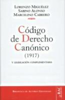 CODIGO DE DERECHO CANONICO (1917) | 9788422007883 | MIGUÉLEZ DOMINGUEZ, LORENZO / ALONSO MORÁN, SABINO / CABREROS DE ANTA, MARCELINO