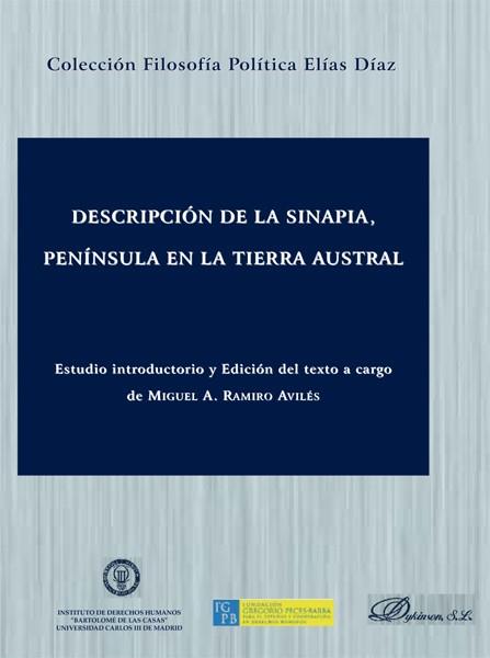 DESCRIPCIÓN DE LA SINAPIA, PENÍNSULA EN LA TIERRA AUSTRAL | 9788490315958 | RAMIRO AVILÉS, MIGUEL ÁNGEL