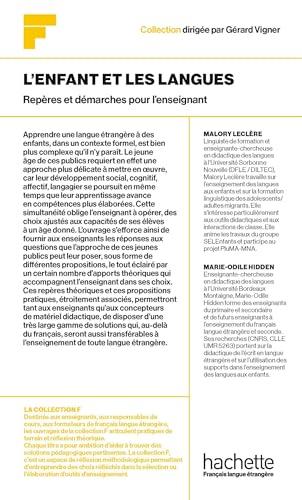 ENFANT ET LES LANGUES | 9782017199601