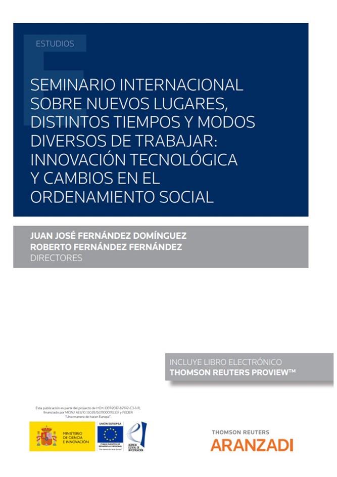 SEMINARIO INTERNACIONAL SOBRE NUEVOS LUGARES DISTINTOS | 9788413915357 | FERNANDEZ DOMINGUEZ, JUAN