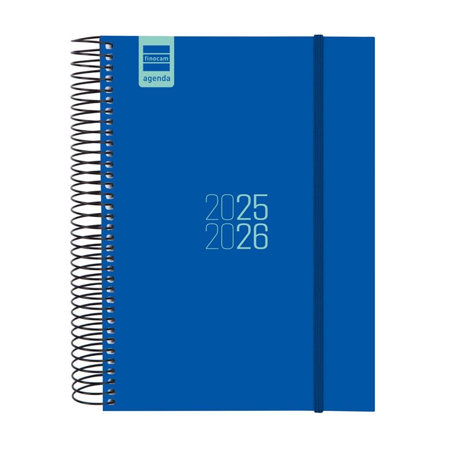 AGENDA ESPIRAL CURS ESPIR E10 1DP 25-26 BLAU | 8422952399179