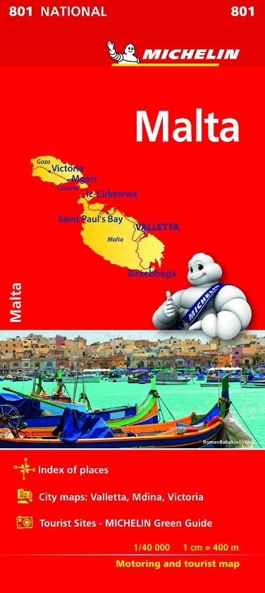 MALTA : MAPA 801 | 9782067229037 | VARIOS AUTORES