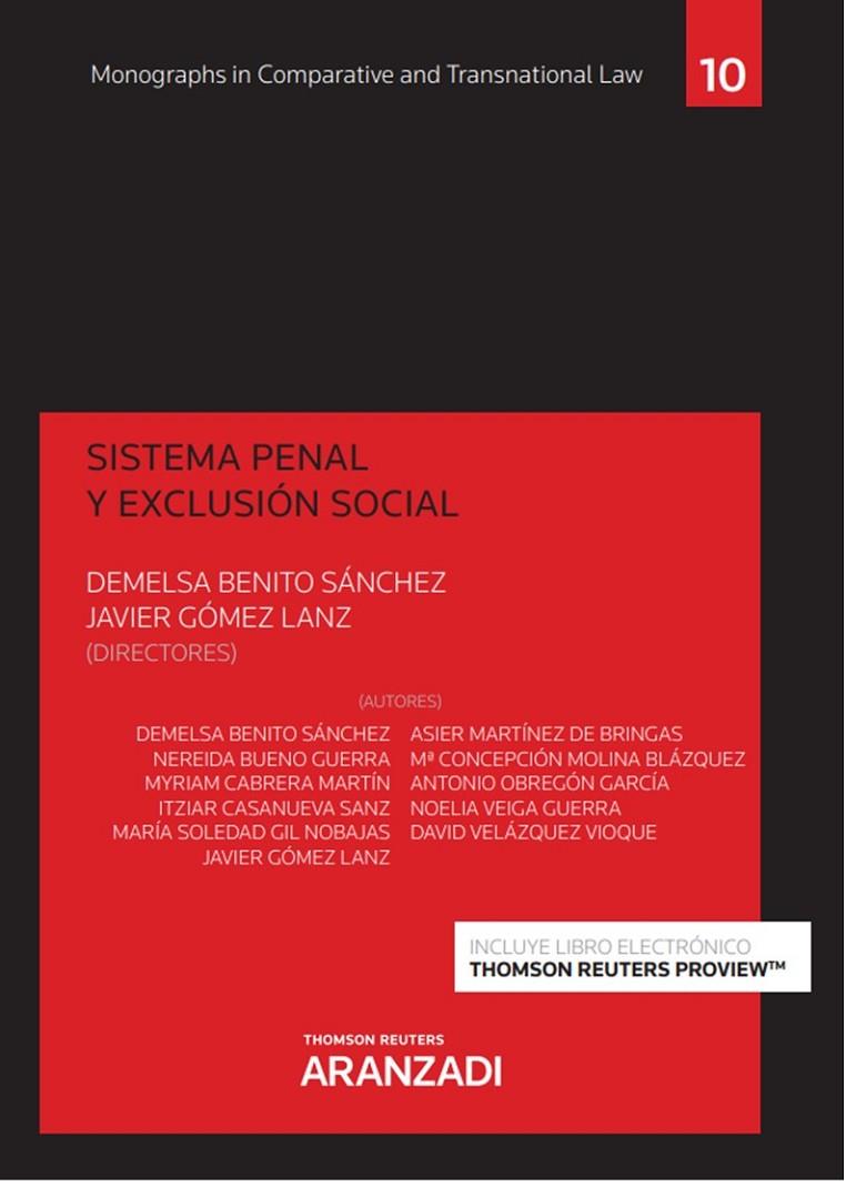 SISTEMA PENAL Y EXCLUSION SOCIAL (PAPEL + E-BOOK) | 9788413468327 | BENITO SANCHEZ, DEMELSA / GOMEZ LANZ, JAVIER