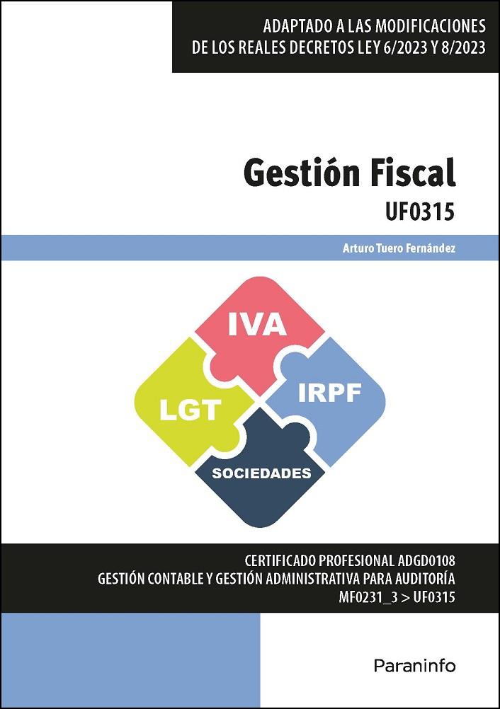 GESTION FISCAL | 9788428365192 | TUERO FERNANDEZ, ARTURO