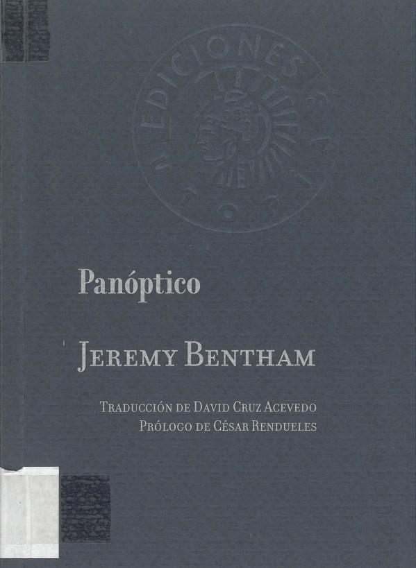 PANÓPTICO | 9788487619908 | BENTHAM, JEREMY
