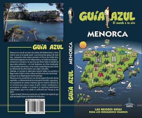 MENORCA : GUÍA AZUL [2018] | 9788417368142 | LUIS MAZARRASA, LUIS COARASA Y JUANA BARCELO