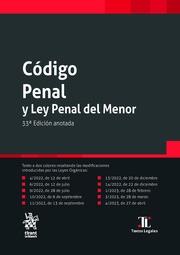 CÓDIGO PENAL Y LEY PENAL DEL MENOR (33 ED.) | 9788411693943