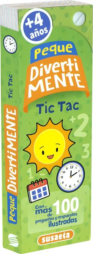 PEQUES DIVERTIMENTE. TIC-TAC | 9788467798395 | SUSAETA, EQUIPO